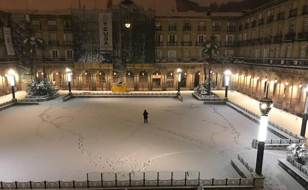 Tus fotos de la nevada de Bilbao