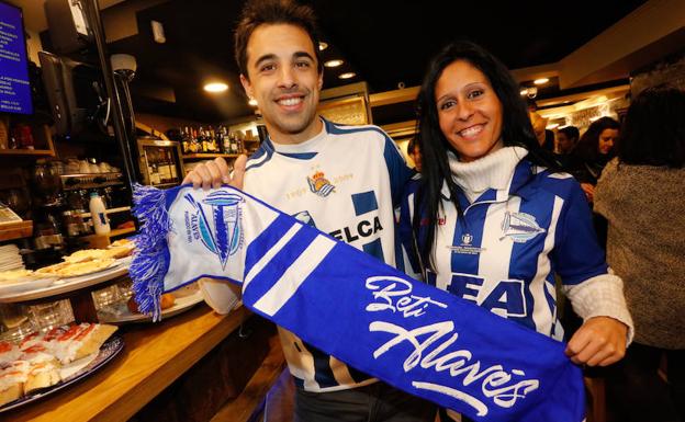 Las obras de Anoeta limitan la presencia de aficionados albiazules en el derbi