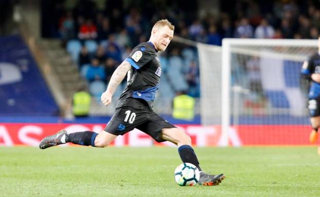 «Esos diez minutos han marcado el partido», coinciden Guidetti y Martín