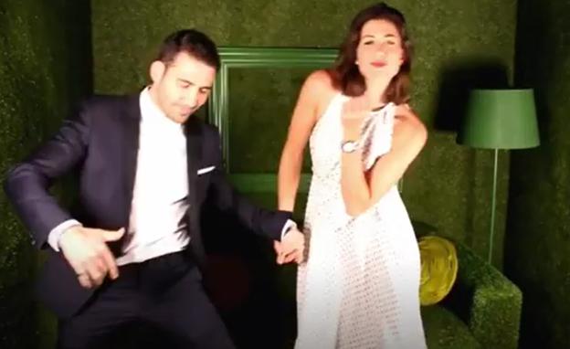 Miguel Ángel Silvestre y Garbiñe Muguruza bailan al mejor estilo Hollywood