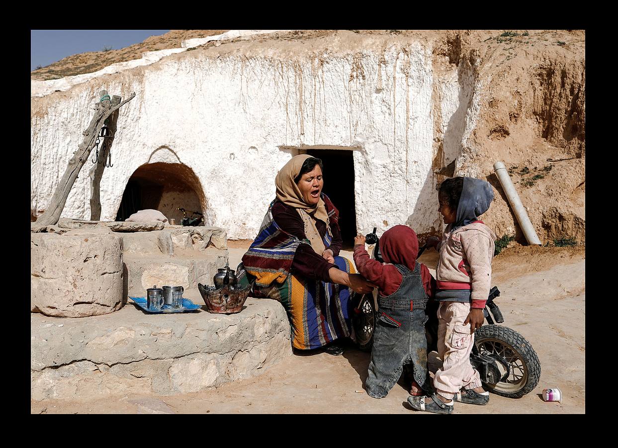 Las casas trogloditas de Matmata