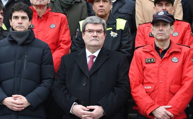 Aburto pide «responsabilidad» a la Ertzaintza para que la seguridad no esté «al albur de un conflicto laboral»