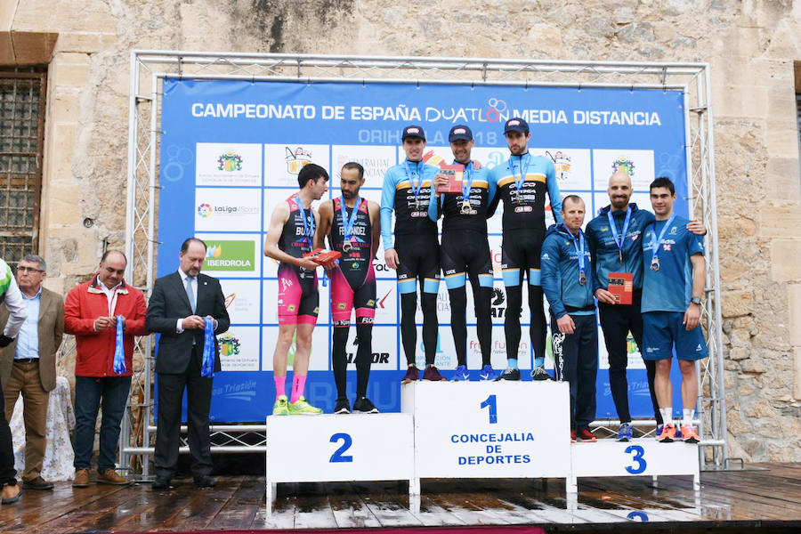 El equipo ANB Triathlon Team, campeón de España de Duatlón de Media Distancia