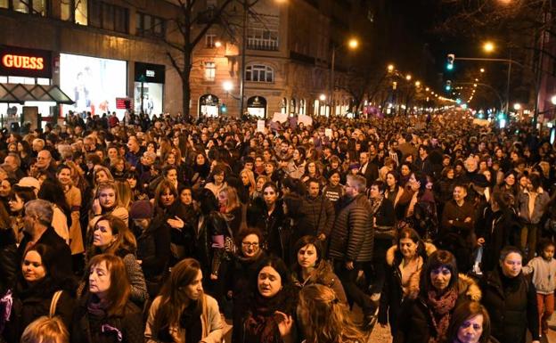 El minuto a minuto de la jornada del 8-M en Euskadi