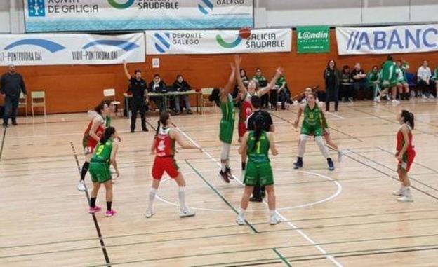 La victoria en Pontevedra sitúa al GDKO a un triunfo de la fase de ascenso