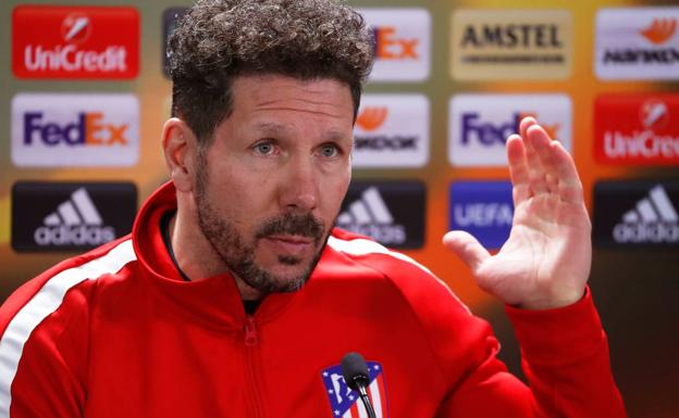 Simeone no descarta a Oblak y da opciones a Torres