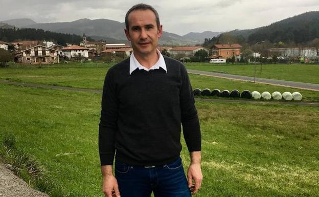 Alberto Intxaurraga, candidato del PNV a alcalde de Artea