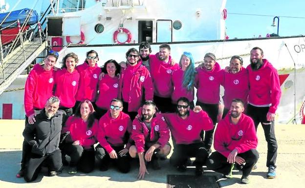 Un baracaldés, jefe de máquinas del barco retenido en Italia por rescatar inmigrantes