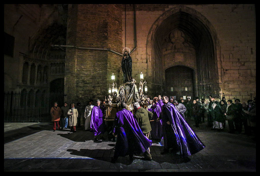 La Dolorosa adelanta la Semana Santa en Vitoria