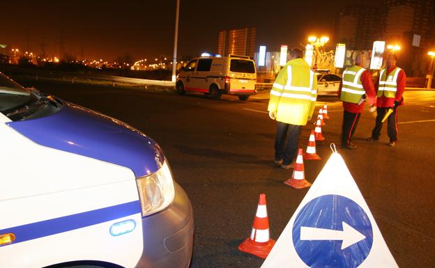 Detenido un conductor por dar positivo en un control de alcoholemia en Barakaldo