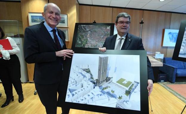 Garellano acogerá el rascacielos residencial más alto de Euskadi, de 119 metros