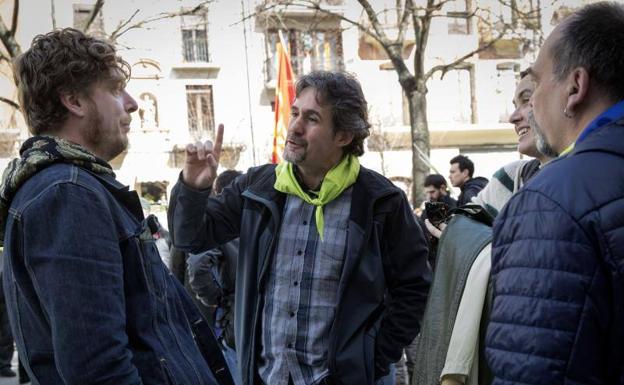 Miles de simpatizantes de la izquierda abertzale reclaman en Pamplona un «proceso soberanista»