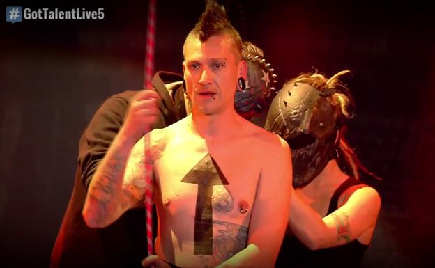 Un bilbaíno muy 'colgado' en 'Got Talent'