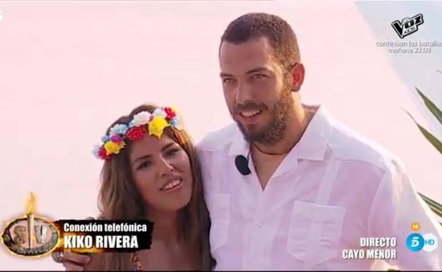 Isa Pantoja y Alberto Isla se casan en 'Supervivientes'