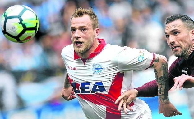 El Alavés, decidido a ejecutar la cláusula de compra de Guidetti