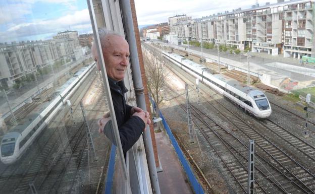 El soterramiento del tren en Vitoria se hará por el trazado actual
