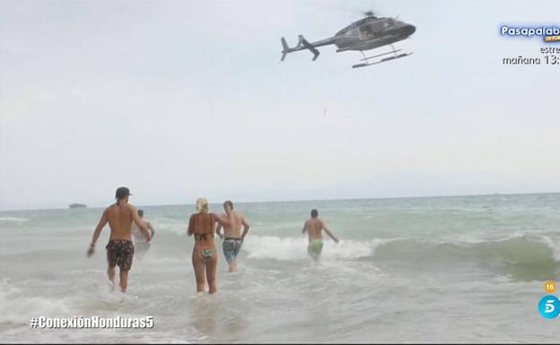 Los 'Supervivientes', evacuados de urgencia