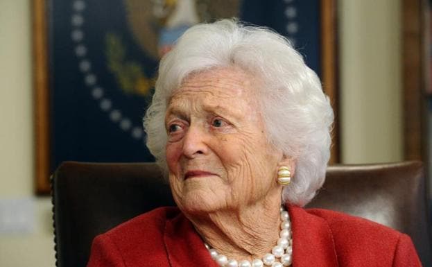 Adiós a Barbara Bush, matriarca de EE UU