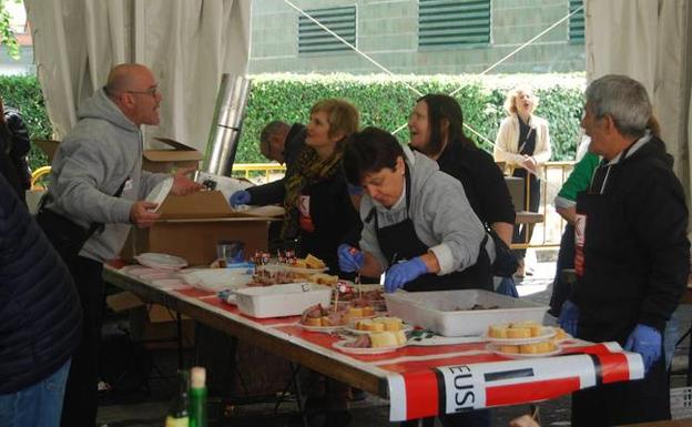 Pintxos con sabor solidario en Matiena