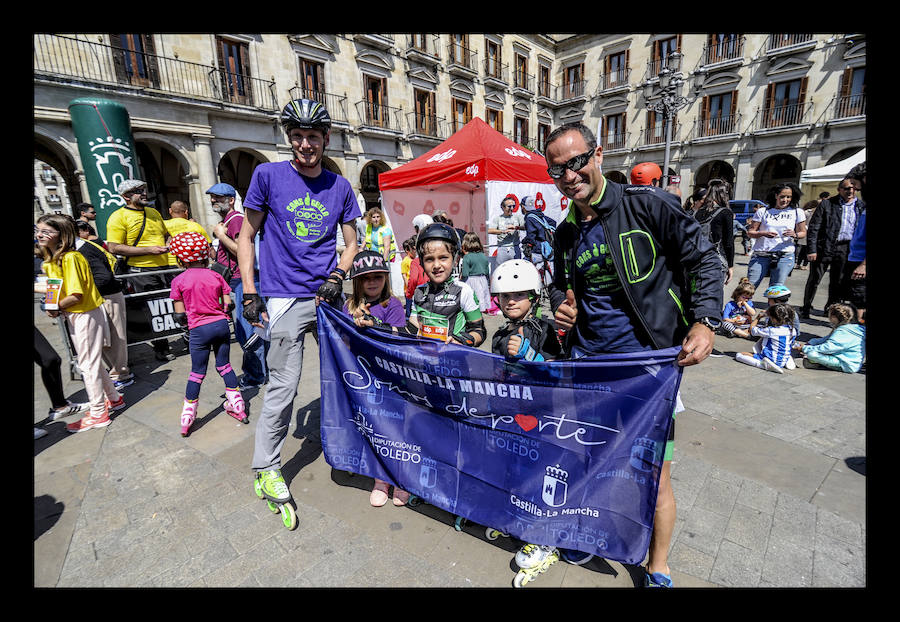 Los más txikis también disfrutan de las pruebas de la Maratón Martín Fiz