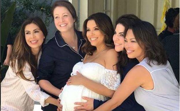 Eva Longoria celebra su 'babyshower'