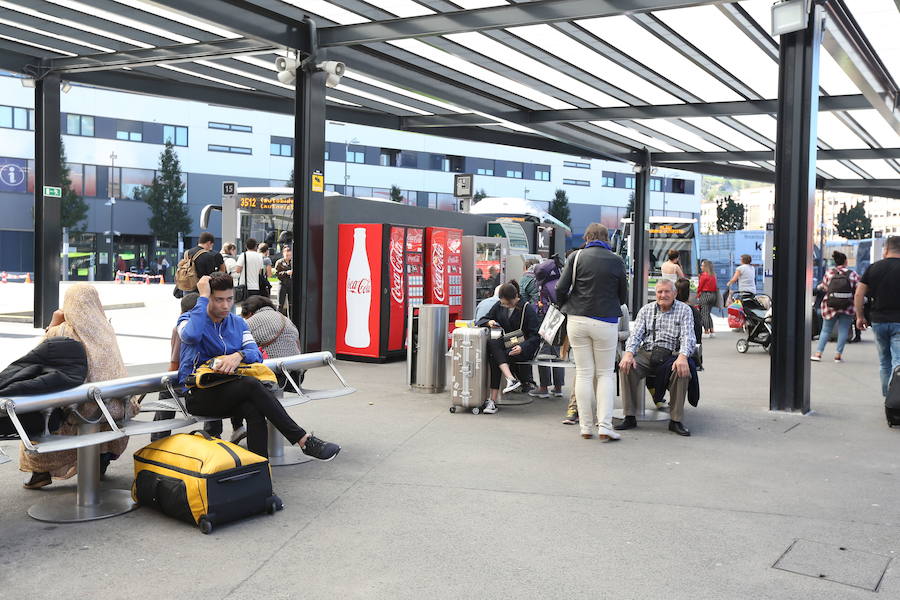 La huelga de los autobuses en Madrid se cobra cinco conexiones con Bilbao desde hoy