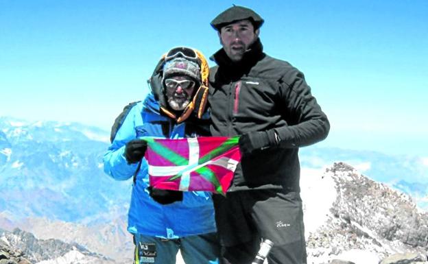 El alpinista fallecido en Burgos subió el Aconcagua con Juanito Oiarzabal