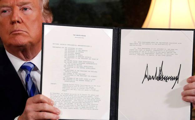 El nuevo Trump-azo contra Irán