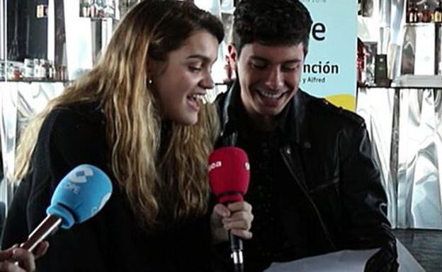 Amaia y Alfred se atreven con 'Lau Teilatu'