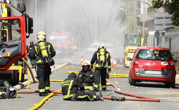 El nuevo sistema de parques de Bomberos de Álava obliga a reorganizar las áreas de actuación