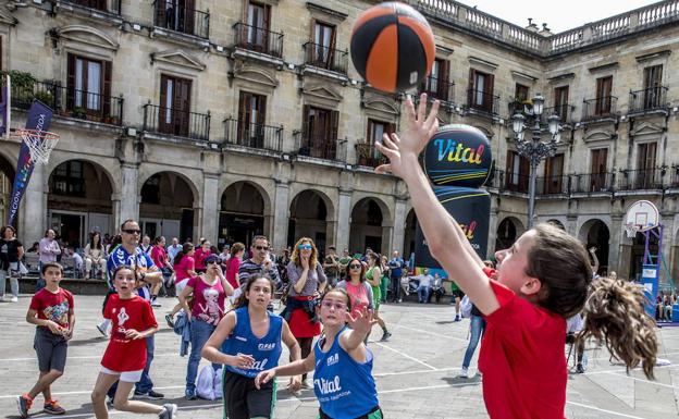 Vitoria se convertirá en un parque temático de baloncesto