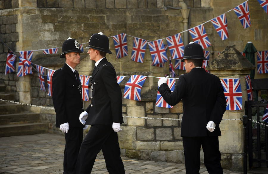 Todo listo para la boda entre el príncipe Harry y Meghan