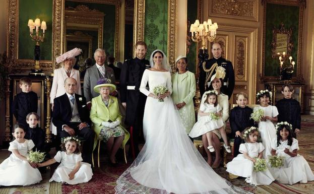 Los duques de Sussex publican tres fotografías oficiales de su boda