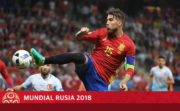 El de Camas, el alma de 'La Roja' - Ramos defensa Real Madrid y Selección Española fútbol Rusia 2018 El Correo