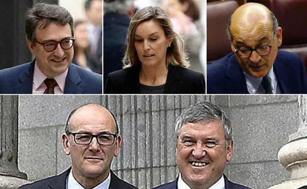Estos son los cinco diputados del PNV que han dejado caer a Rajoy