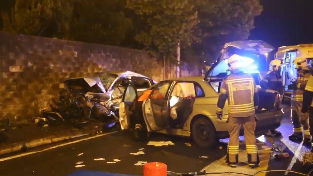 Muere un ertzaina de 29 años tras ser embestido su coche por otro vehículo en Leioa