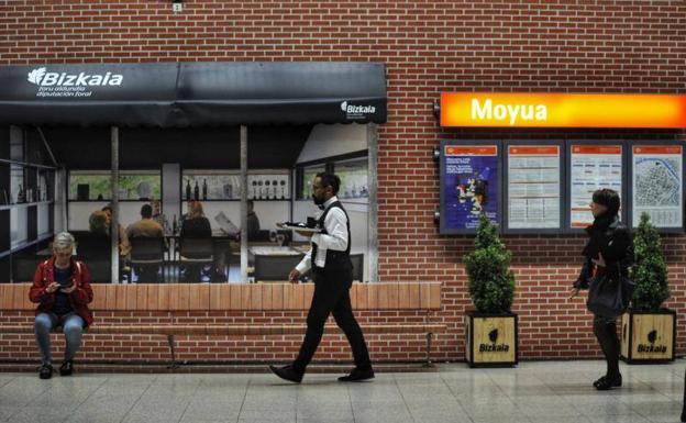 La estación de metro de Moyua se transforma en el bulevar de los mejores restaurantes de Bizkaia