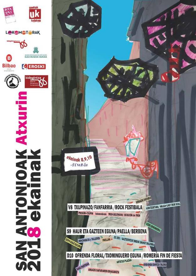 Programa de fiestas de Atxuri 2018: Atxuriko Jaiak