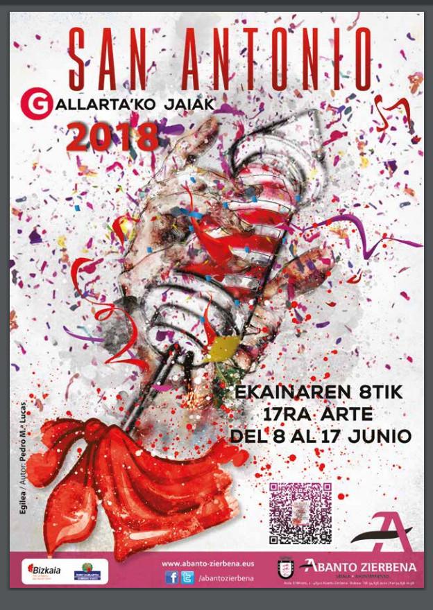 Programa de fiestas de Gallarta 2018: San Antonio Jaiak