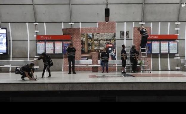 Así se transformó la estación de Moyua en un bulevar con restaurantes