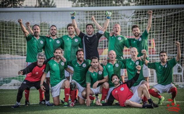 Los Bomberos de Bizkaia ganan el campeonato nacional de fútbol 7