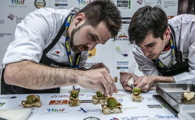 Quince chefs logran un puesto en la final de la Semana del Pintxo de Álava