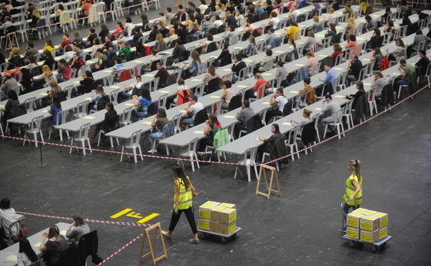 Arranca la OPE de Osakidetza con 76.449 opositores