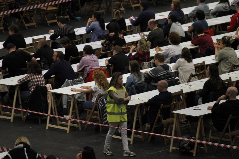 El 73,4% de los aspirantes a la OPE de Osakidetza del fin de semana aprueba los exámenes