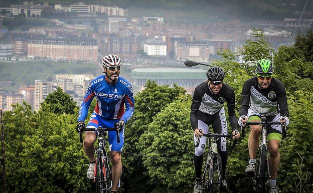 Ruta en bici por las laderas de Artxanda con Rafa Alkorta