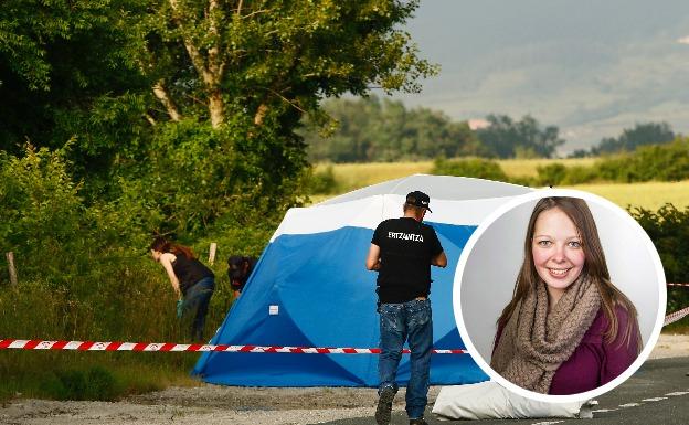 La Guardia Civil detuvo al presunto asesino de la joven alemana cuando quemaba la cabina de su camión