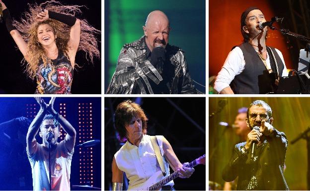 Bilbao se entrega a la música este fin de semana: Judas Priest, Shakira y Ringo Starr