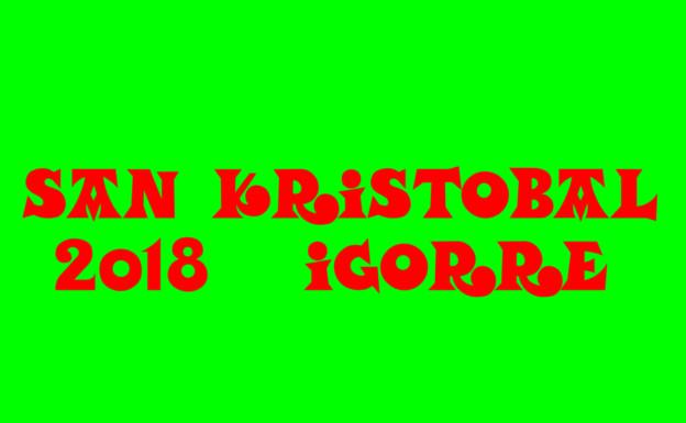 Programa de fiestas Igorre 2018: Igorreko Jaiak