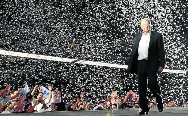 México ya celebra al nuevo presidente