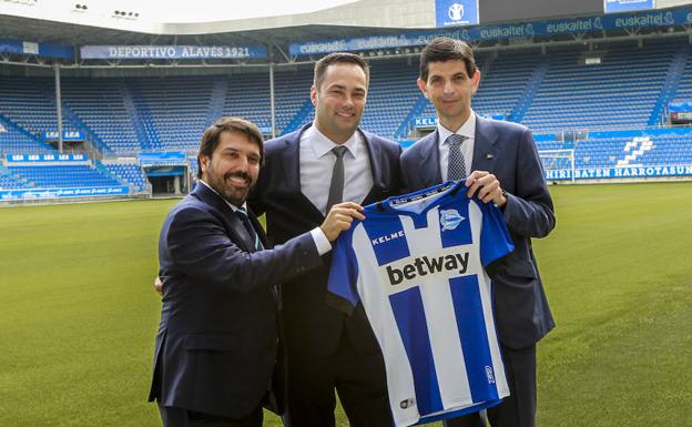 La casa de apuestas Betway patrocinará al Alavés hasta 2020